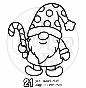 Oh Color Me Countdown to Christmas Advent Mini Colouring Book - Treasure Island Toys