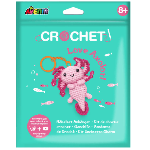 Avenir Crochet Love Axolotl - Treasure Island Toys