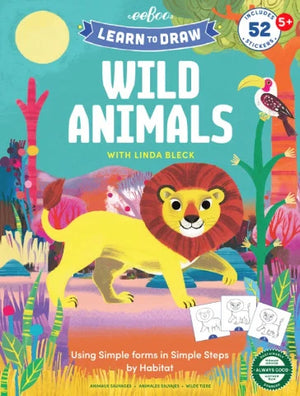 eeBoo Art - Learn to Draw Wild Animals