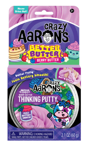 Crazy Aaron's Thinking Putty Trendsetters - Better Butter Berry - Treasure Island Toys