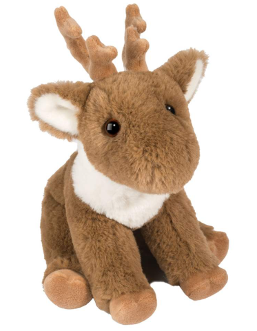 Douglas Cuddle Holiday Dashie Reindeer - Treasure Island Toys
