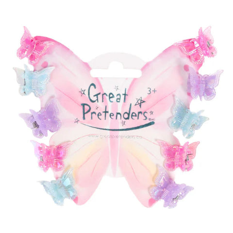 Great Pretenders Fashion - Fancy Flutter Mini Hairclips - Treasure Island Toys