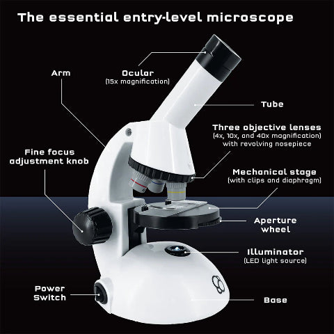 Thames & Kosmos Microscope with Smart Phone Adaptor - Treasure Island Toys