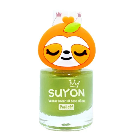Suyon Pearl Green Peel-Off Nail Polish - Sloth - Treasure Island Toys