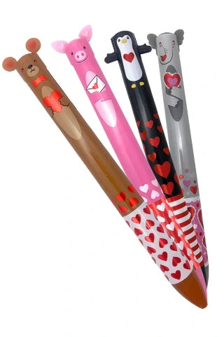 Snifty Twice as Nice Pens Valentine - Treasure Island Toys