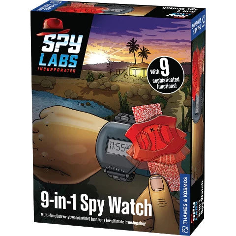 Thames & Kosmos Spy Labs 9in1 Spy Watch - Treasure Island Toys