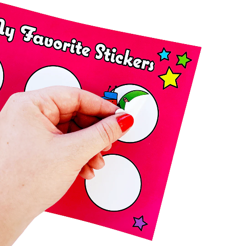 Pipsticks Sticker Collector Book Retro Rainbow - Treasure Island Toys