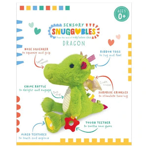 Make Believe Ideas Super Sensory Snuggable Dragon - Treasure Island Toys