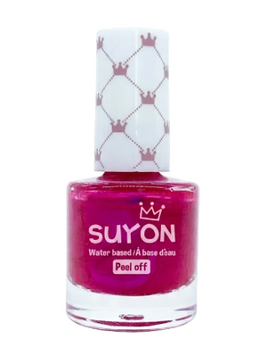 Suyon Peel-Off Nail Polish - Dark Purple/Pink - Treasure Island Toys