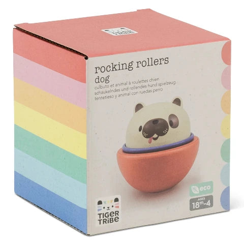 Tiger Tribe Baby Rocking Roller Dog - Treasure Island Toys
