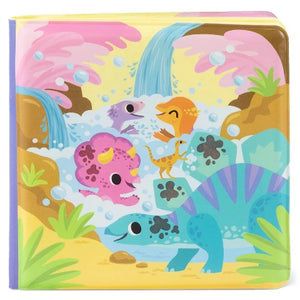 Tiger Tribe Bath Book Messy Dinosaurs - Treasure Island Toys