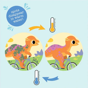 Tiger Tribe Bath Book Messy Dinosaurs - Treasure Island Toys