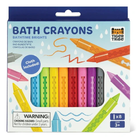 Tiger Tribe Bath Crayons - Treasure Island Toys