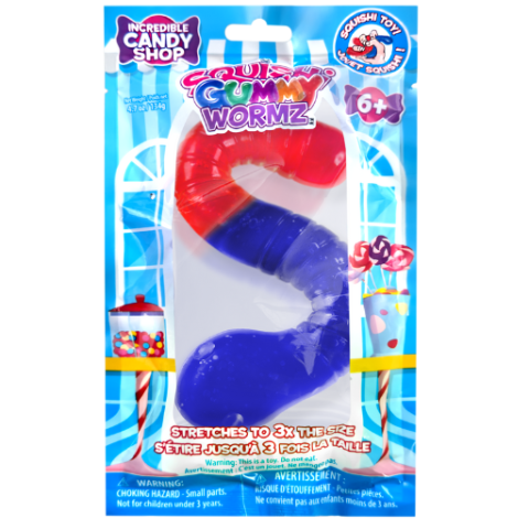Squishi Gummy Wormz - Treasure Island Toys