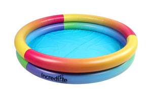 Inflatable Kiddie Pool - Rainbow - Treasure Island Toys