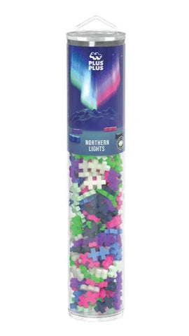 Plus-Plus Tube 240 Piece, Northern Lights - Treasure Island Toys