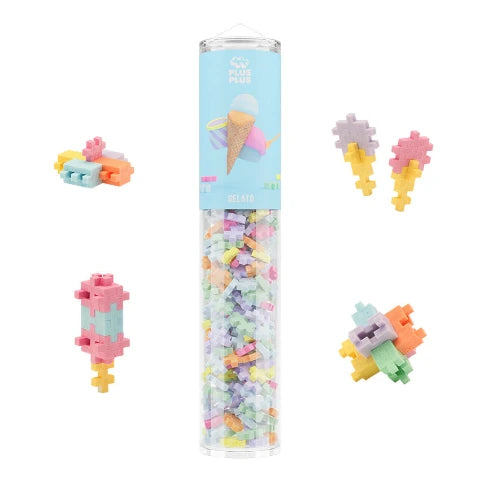 Plus-Plus Tube 240 Piece, Gelato Mix