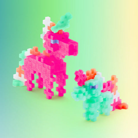 Plus-Plus Tube Pearl Unicorns