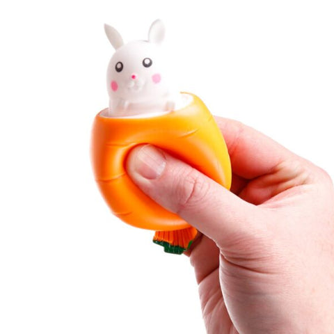 Puckator Springtime Rabbit & Carrot Pop Out Toy - Treasure Island Toys
