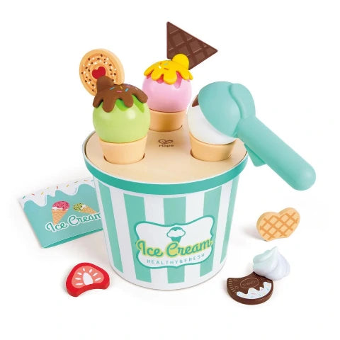 Hape Pretend Scoop & Serve Ice Cream Set - Treasure Island Toys