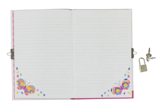 Tiger Tribe My Diary Butterflies - Treasure Island Toys