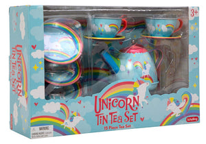 Tin Tea Set Unicorn - Treasure Island Toys