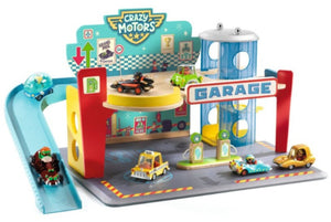 Djeco Crazy Motors - Garage - Treasure Island Toys