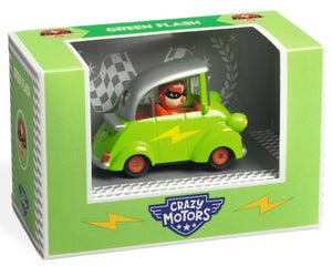 Djeco Crazy Motors- Green Flash - Treasure Island Toys