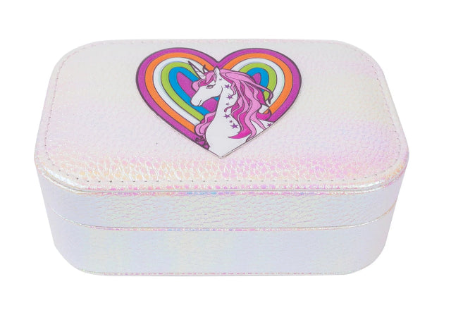 Great Pretenders Jewelry Box - Pretty Precious Unicorn, Iridescent - Treasure Island Toys