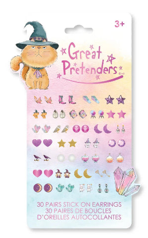 Great Pretenders Fashion - Grumpy Cat Spelltastic Sticker Earrings
