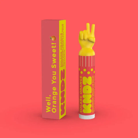 KNDZ Solar Orange Vegan Lip Balm