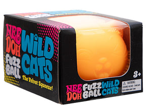 NeeDoh Fuzz Ball Wild Cats - Treasure Island Toys