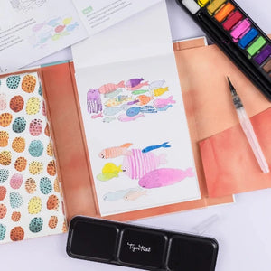 Tiger Tribe Art How to Paint Watercolour Animals - Treasure Island Toys