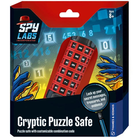 Thames & Kosmos Spy Labs Cryptic Puzzle Safe - Treasure Island Toys