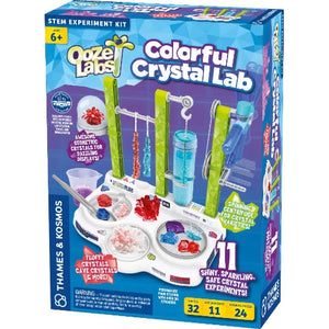 Thames & Kosmos Ooze Labs: Colourful Crystal Lab - Treasure Island Toys