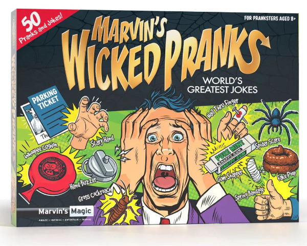 Marvin's Magic Wicked Pranks & Jokes - Treasure Island Toys