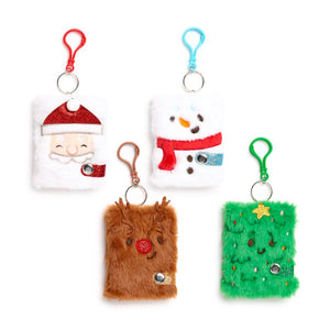 Puckator Jingle Bunch Plush Mini Notepad - Treasure Island Toys