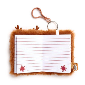 Puckator Jingle Bunch Plush Mini Notepad - Treasure Island Toys