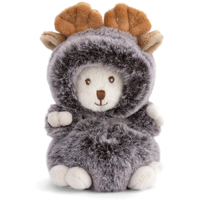 Bukowski Bears Ziggy Moose, Gray - Treasure Island Toys