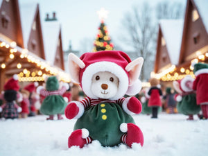Bukowski Bears Ziggy Santa's Little Helper, Green - Treasure Island Toys