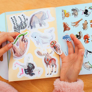 eeBoo Shiny Stickers Wonderful Animals