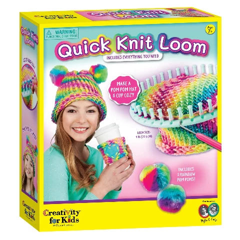 Creativity for Kids Quick Knit Loom - Treasure Island Toys