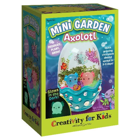 Creativity for Kids Mini Garden Axolotl - Treasure Island Toys