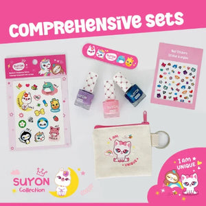 Suyon Complete Nail Kit - Pink - Treasure Island Toys