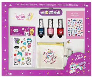 Suyon Complete Nail Kit - Purple - Treasure Island Toys