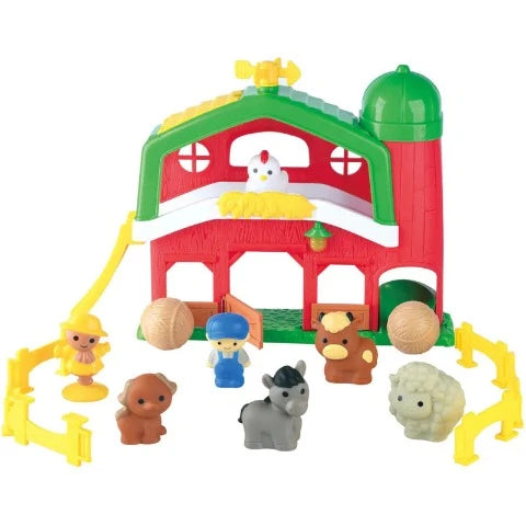 Kidoozie Barnyard Farm Playset - Treasure Island Toys