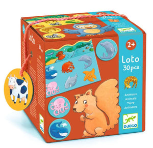 Djeco Game - Lotto Animals - Treasure Island Toys