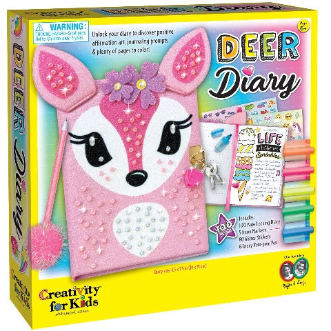 Creativity for Kids Deer Diary - Treasure Island Toys