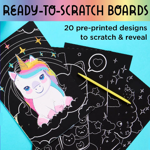 Creativity for Kids Deluxe Scratch Art - Treasure Island Toys