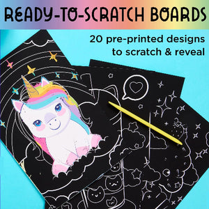 Creativity for Kids Deluxe Scratch Art - Treasure Island Toys